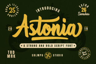 Astonia Script Font for Bold Brand Messaging