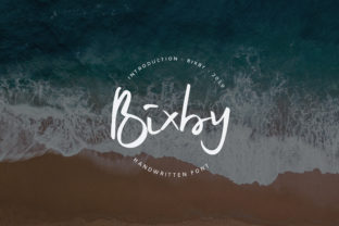 Bixby: The Simple Script Font That Makes Every Handmade Product Feel Curated