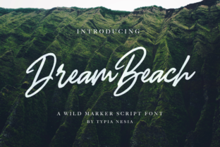 Dream Beach Font Review: A Wild Marker Script for Bold Branding