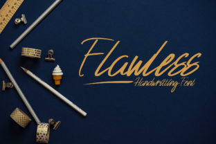 Flawless: A Handwritten Script Font for Modern Web Design