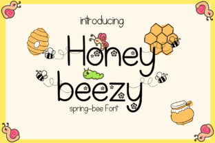 Honey Beezy Font Brings Cheerful Spring Energy to Brand Graphics