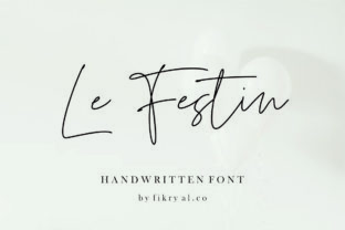 Le Festiin Review: A Handwritten Font with Natural Scratch Effects