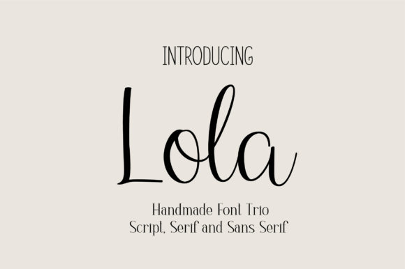 Lola Trio Review: A Font Trio for Modern Campaign Design