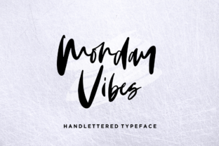 Monday Vibes Font Review: A Hand Lettering Typeface for Campaign Design