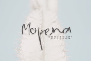 Mopena: A Handwritten Font for Digital Branding