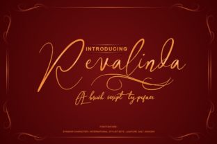 Revalinda Font Review: A Handwritten Typeface for Feminine Branding Projects