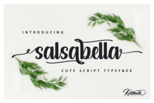 Salsabella: A Modern Script Font for Handmade Product Makers