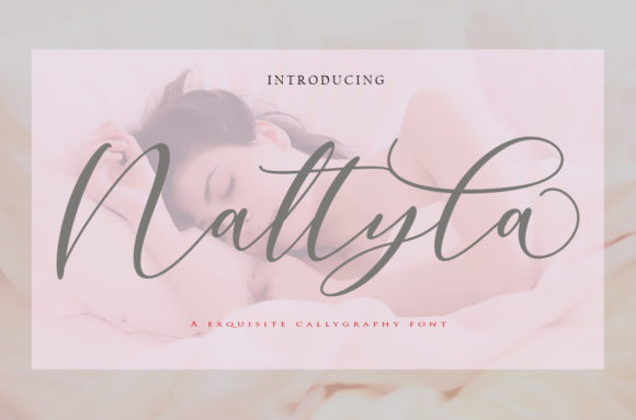 Testing A New Nattyla Font for a Real Web Design Project