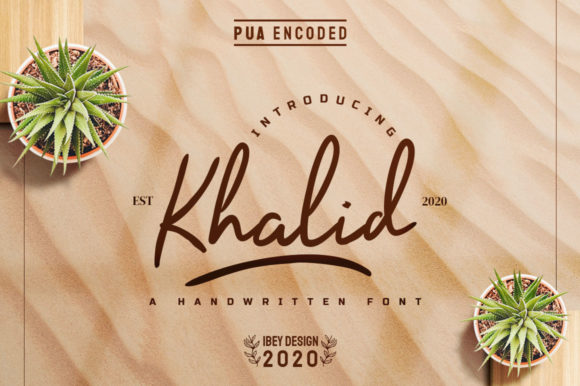 Testing Khalid: A Handwritten Font That Elevates Web Design