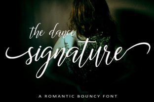 The Dance Signature: A Handwritten Script Font That Brings Your Brand to Life