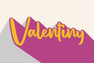 Valentiny Duo: A Handwritten Font Built for Natural Branding