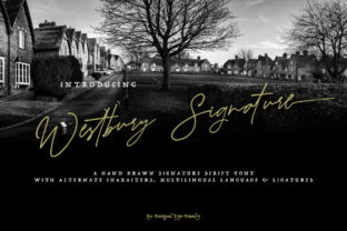 Westbury Signature Font: Better Branding for Small Business
